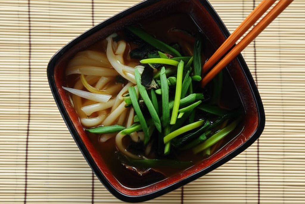 Zupa z makaronem udon