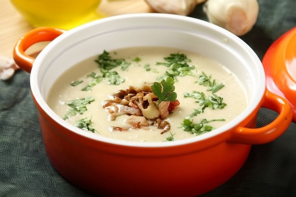 Zupa ziemniaczano-pieczarkowa z boczniakami