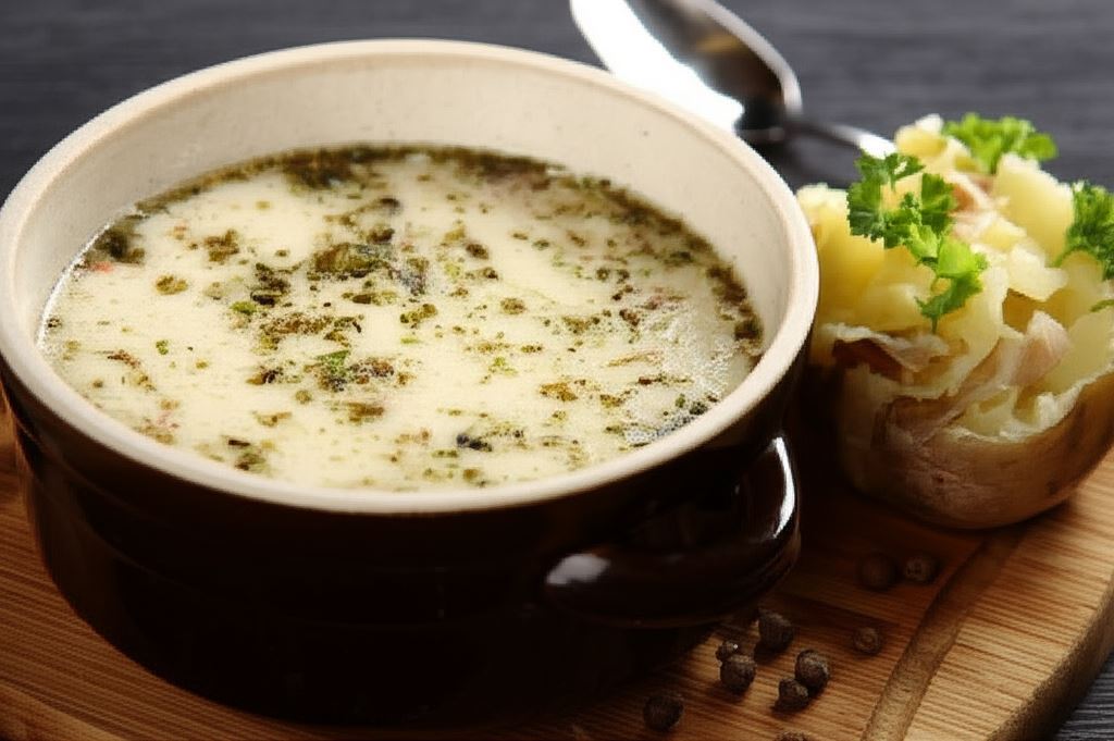 Żurek staropolski z grzybami