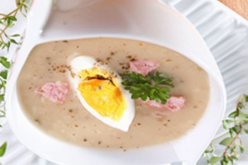 Żurek z jajkiem