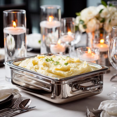 Naczynia z podgrzewaczem