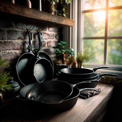 Чавунні сковорідки