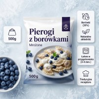 Pierogi z borówkami 500g