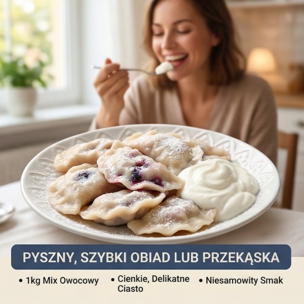 Pierogi owocowy MIX 500g