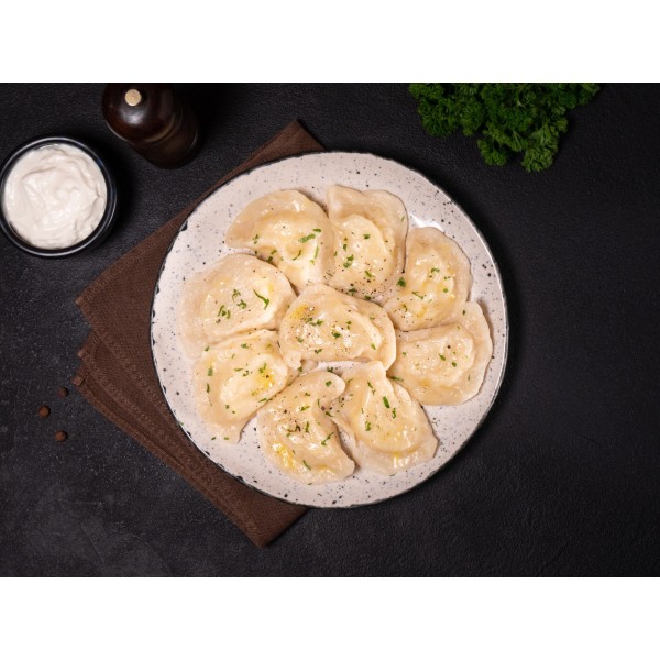 Pierogi ze szpinakiem i serem 1kg