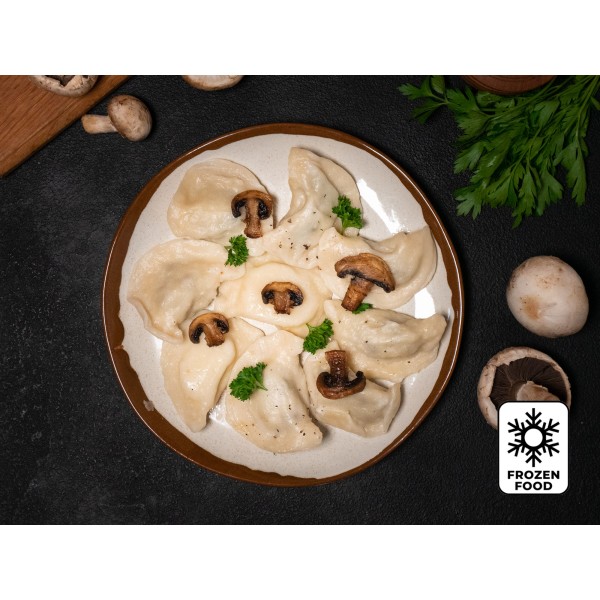 Вареники з капустою та грибами 1 кг