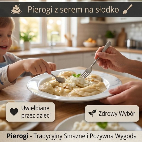 Pierogi z serem na słodko 500g
