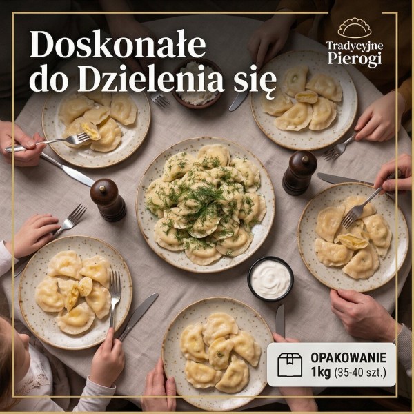 Pierogi z ziemniakami i serem 1kg