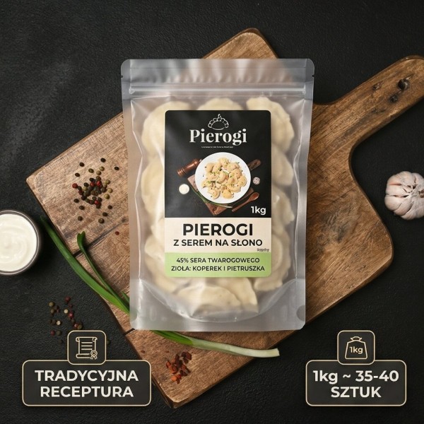 Pierogi z serem na słono 1kg