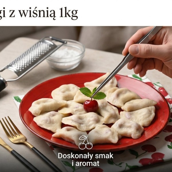 Pierogi z wiśnią 1kg