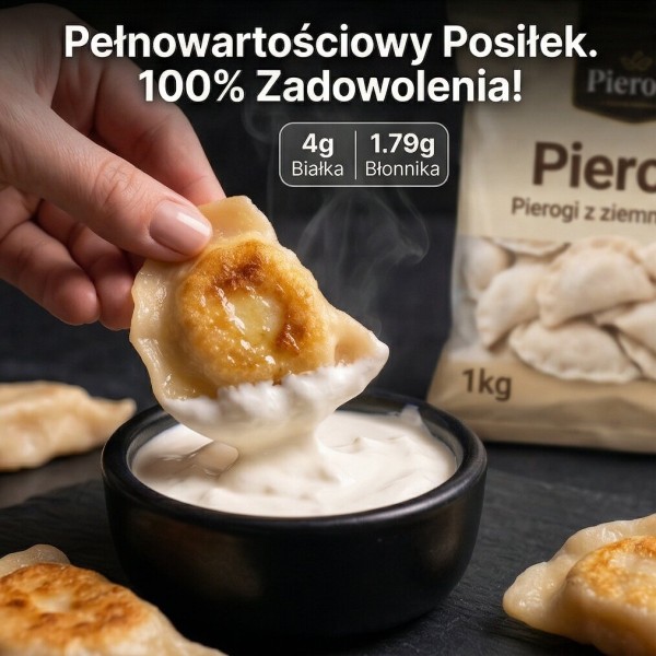 Pierogi z ziemniakami 1kg