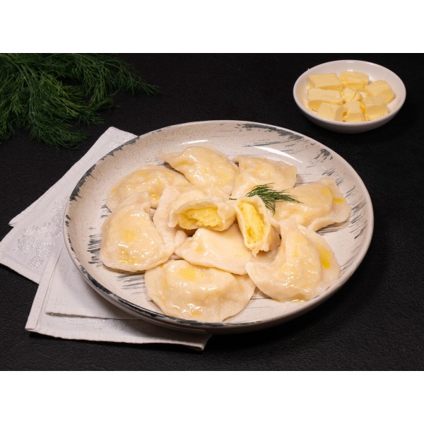 Pierogi z ziemniakami i masłem 1kg