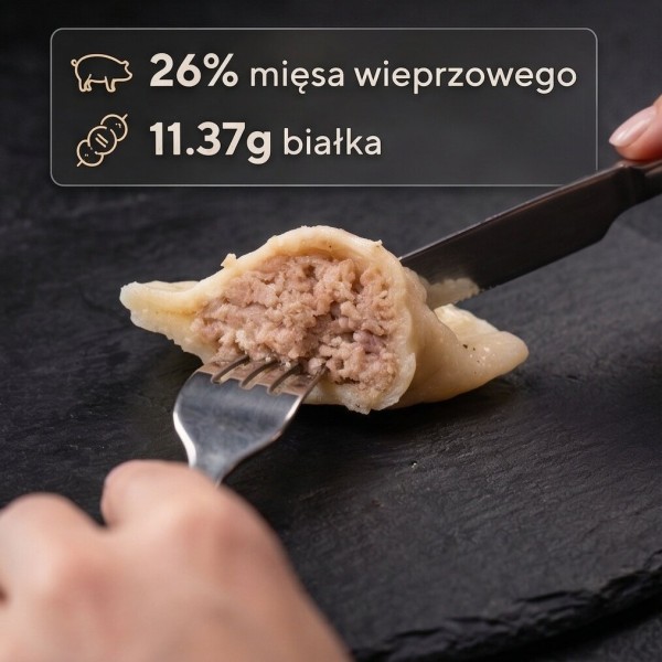 Вареники зі свининою 1 кг