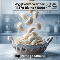 Pierogi z mięsem wieprzowym 1kg