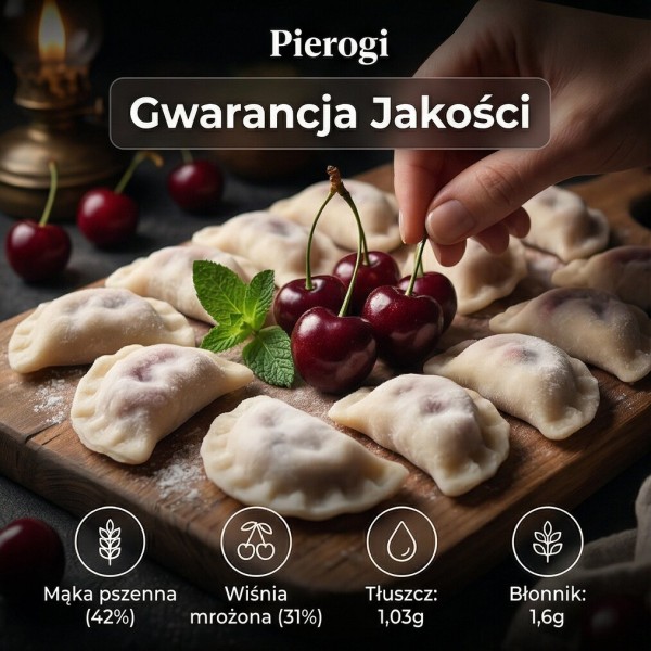 Pierogi z wiśnią 500g