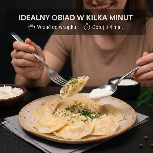 Вареники з картоплею та сиром 500 г