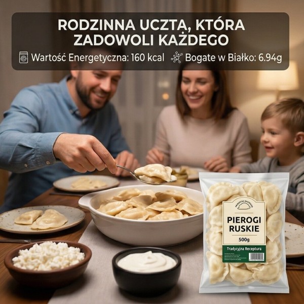 Вареники з картоплею та сиром 500 г