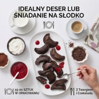 Шоколадні пельмені з сиром та шоколадними краплями 500 г