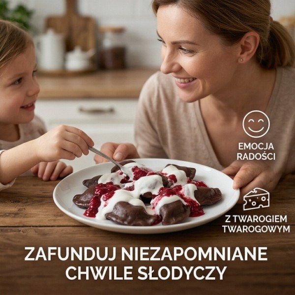Pierożki czekoladowe z serem 500g