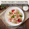 Pierożki z twarogiem i truskawkami 500g