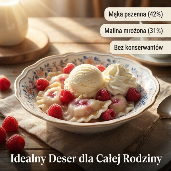 Малинові пельмені 500 г