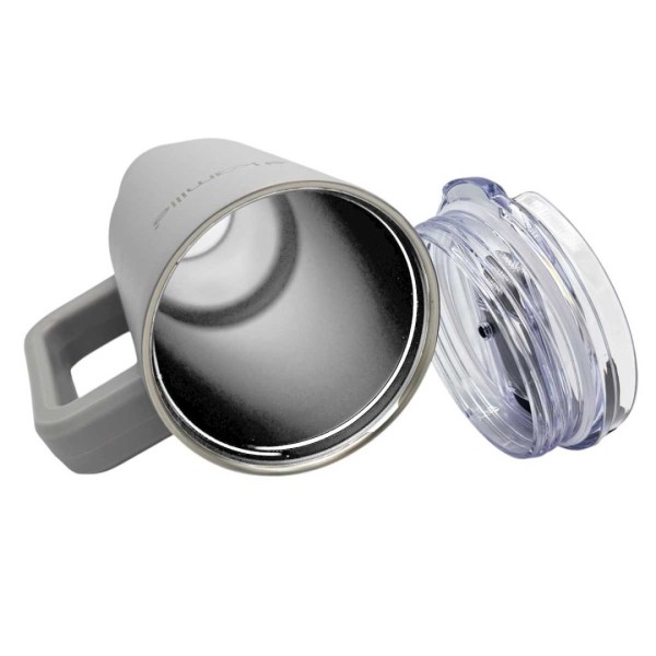 СТАЛЕВА ТЕРМОЧАШКА 1200 МЛ З РУЧКОЮ ТА ТРУБОЧКОЮ KM-2173