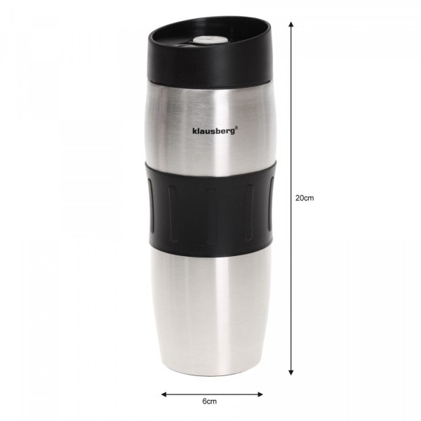 Термокружка швидкого відкриття 380 мл KLAUSBERG KB-7100