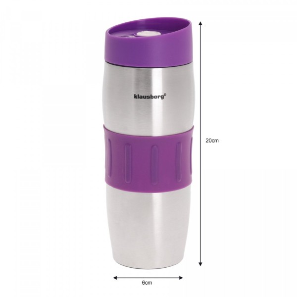 Термокружка швидкого відкриття 380 мл KLAUSBERG KB-7100