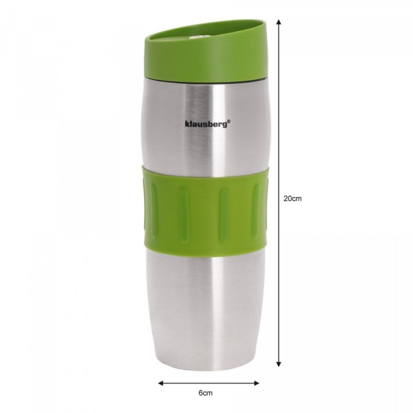Термокружка швидкого відкриття 380 мл KLAUSBERG KB-7100