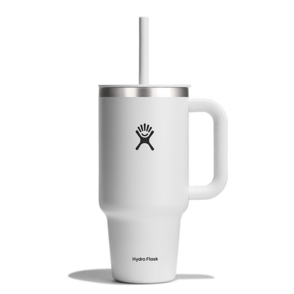 HF-Mug 32oz Універсальний дорожній стаканчик білого кольору