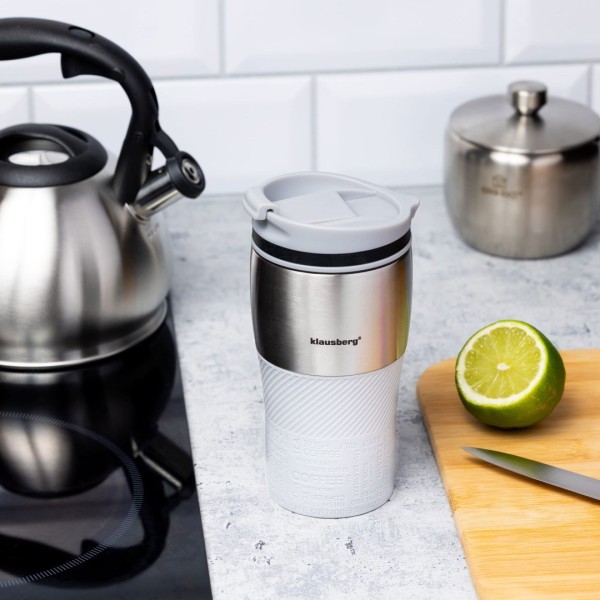 Термокружка 320 мл Klausberg White KB-7627