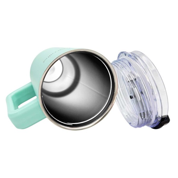 СТАЛЕВА ТЕРМОЧАШКА 1200 МЛ З РУЧКОЮ ТА ТРУБОЧКОЮ KM-2175