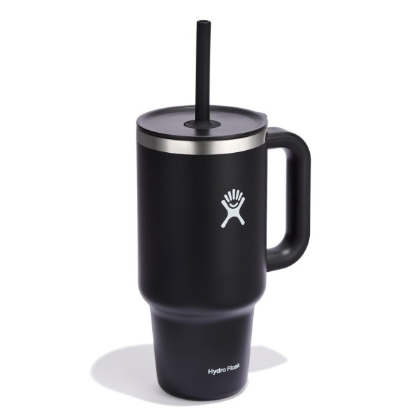 HF-Mug 32oz Універсальний дорожній стаканчик чорного кольору
