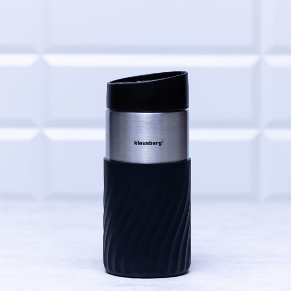 Термокружка 300 мл Klausberg чорна KB-7629