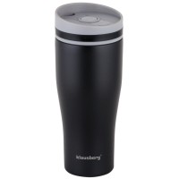 Термокружка 380 мл KLAUSBERG ЧОРНА KB-7617