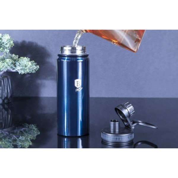 СПОРТИВНА ТЕРМОПЛЯШКА 540 МЛ BERLINGER HAUS АКВАМАРИН BH-7755