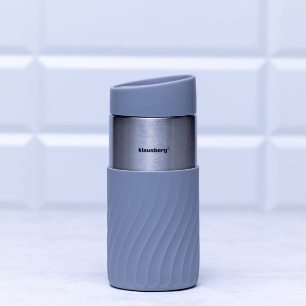 Термокружка 300 мл Klausberg сіра KB-7630