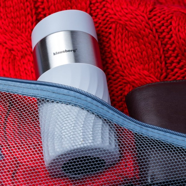 Термокружка 300 мл Klausberg сіра KB-7630