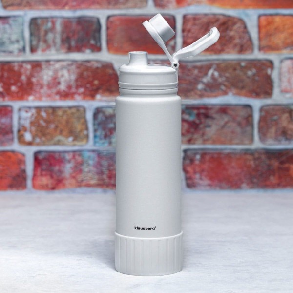 Термопляшка KLAUSBERG 720 мл бежевого кольору KB-7640