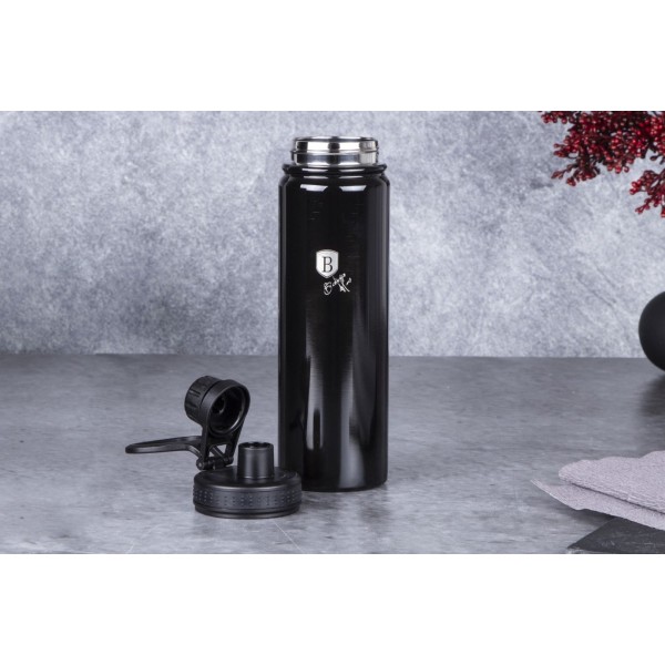 СПОРТИВНА ТЕРМОПЛЯШКА 720 МЛ BERLINGER HAUS БЛИСКУЧИЙ ЧОРНИЙ BH-7770