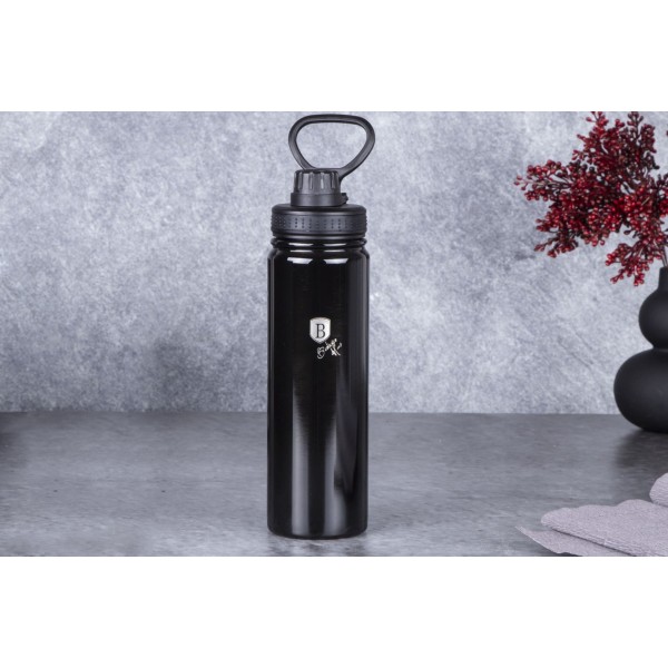 СПОРТИВНА ТЕРМОПЛЯШКА 720 МЛ BERLINGER HAUS БЛИСКУЧИЙ ЧОРНИЙ BH-7770