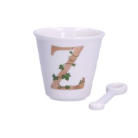 Filiżanka z łyżeczką La Porcellana Bianca UNICO (75 ml)