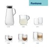 Набір склянок KELA-Latte Macchiato, 2 предмети, Fontana