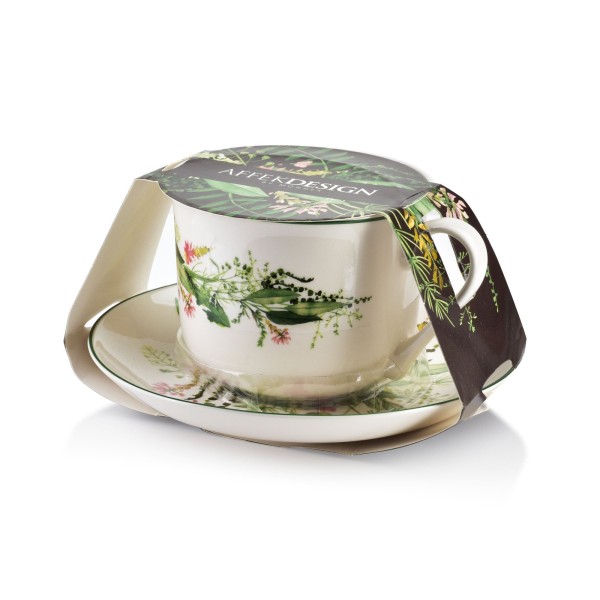 Filiżanka ze spodkiem Affekdesign IDYLLIC (450 ml)