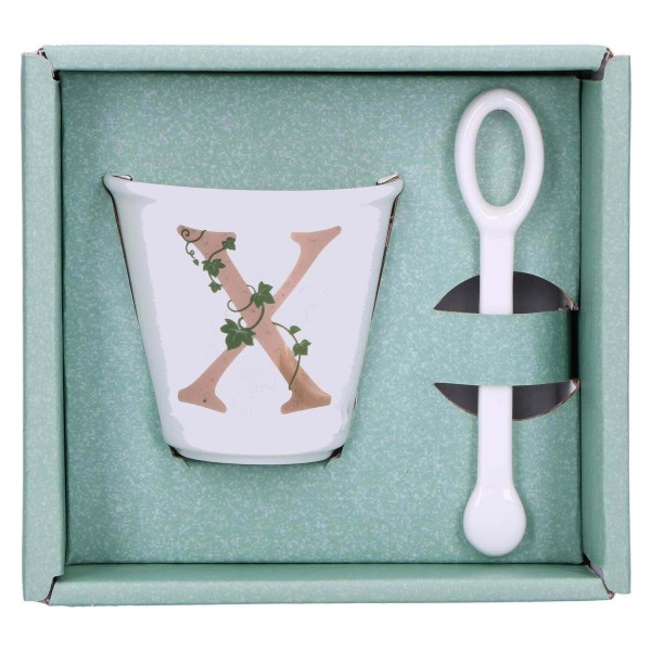 Filiżanka z łyżeczką La Porcellana Bianca UNICO (75 ml)