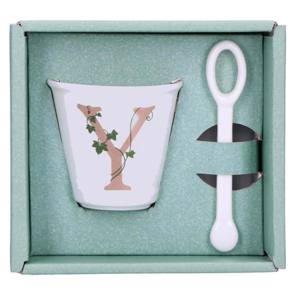 Filiżanka z łyżeczką La Porcellana Bianca UNICO (75 ml)