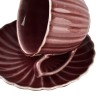Filiżanka ze spodkiem Affekdesign EVIE BURGUNDY (300 ml)