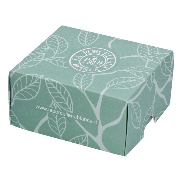 filiżanka z łyżeczką La Porcellana Bianca UNICO (75 ml)