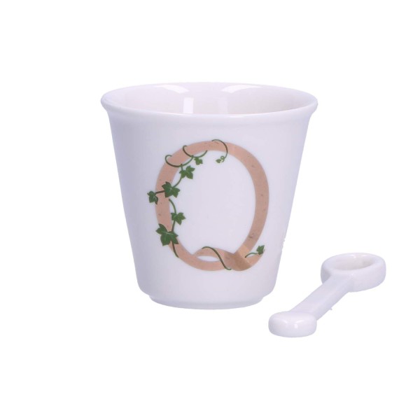 Filiżanka z łyżeczką La Porcellana Bianca UNICO (75 ml)