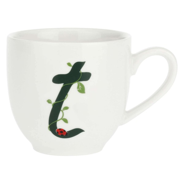 LA PORCELLANA BIANCA SOLOTUA Чашка з блюдцем 90 мл, візерунок T